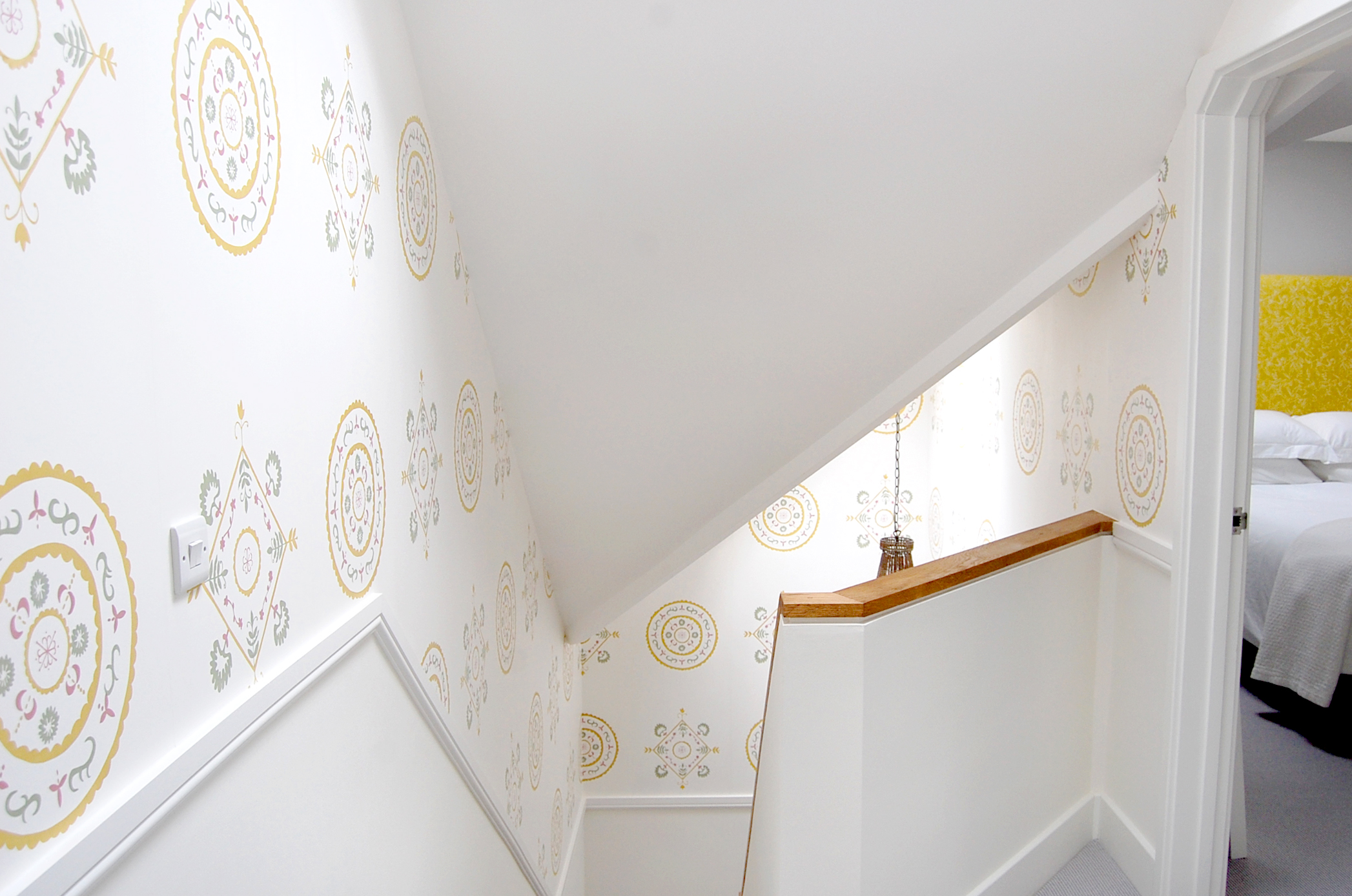 Laura Felicity, Bespoke Screen Print Wallpaper